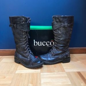 Bucco knee high combat style boot, 7